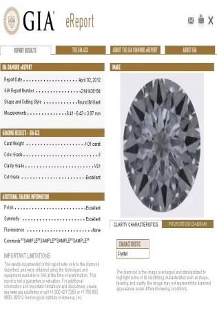 6.41 6.43 mm diamond gia report number 2141438194